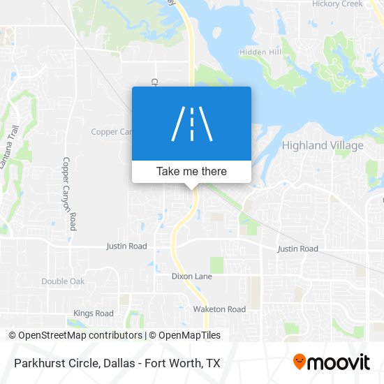 Mapa de Parkhurst Circle