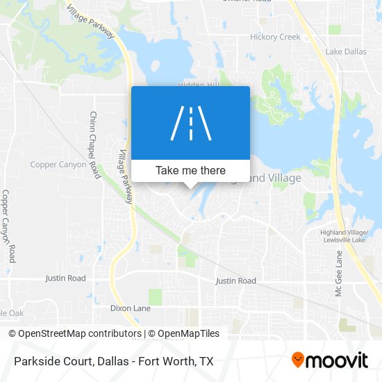 Parkside Court map