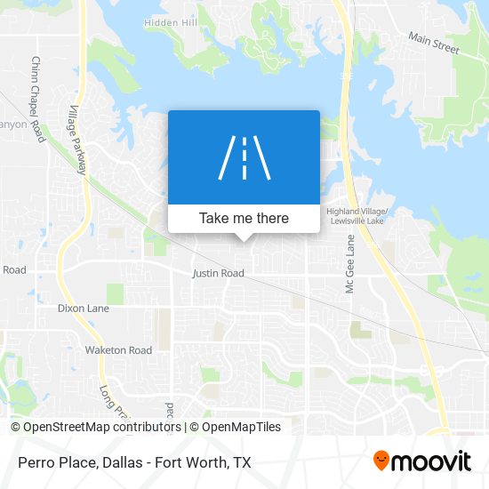 Perro Place map