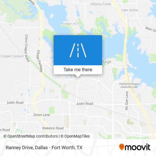 Ranney Drive map