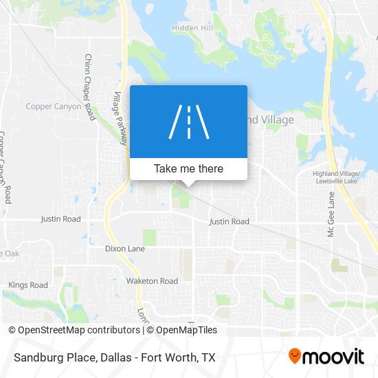 Mapa de Sandburg Place