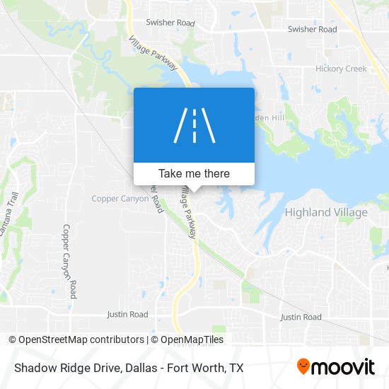 Shadow Ridge Drive map