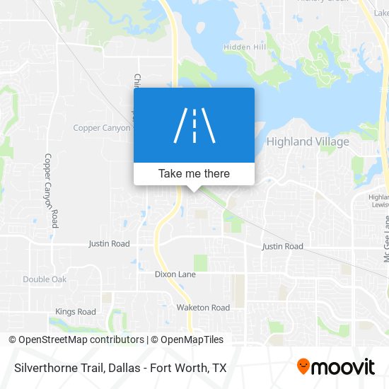 Silverthorne Trail map