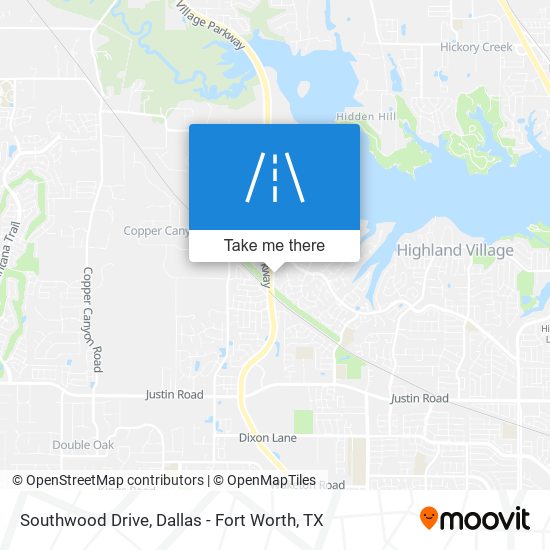 Mapa de Southwood Drive