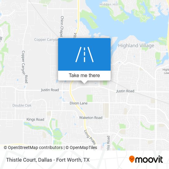 Thistle Court map