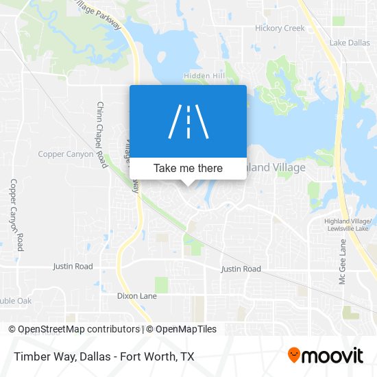 Timber Way map