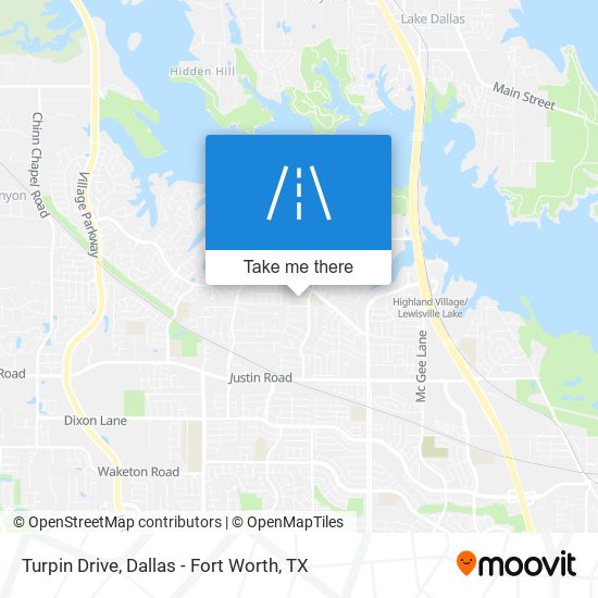 Turpin Drive map