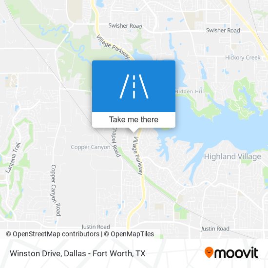 Winston Drive map