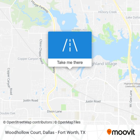 Woodhollow Court map