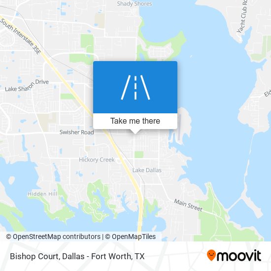 Bishop Court map