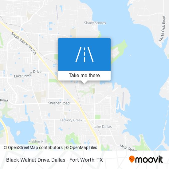 Mapa de Black Walnut Drive