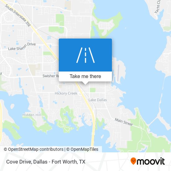 Cove Drive map