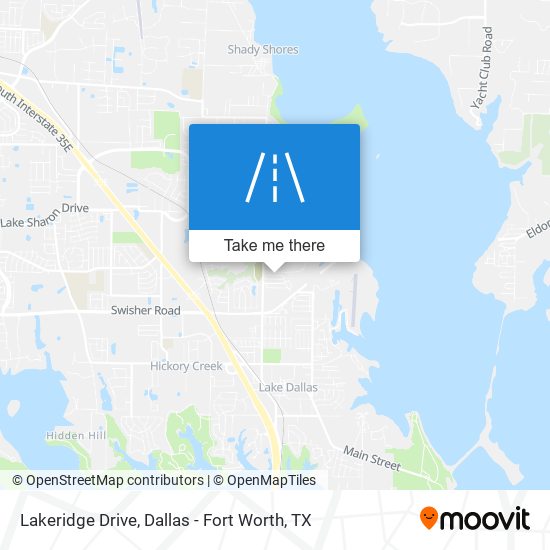 Mapa de Lakeridge Drive