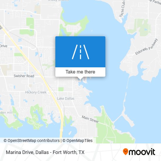 Mapa de Marina Drive