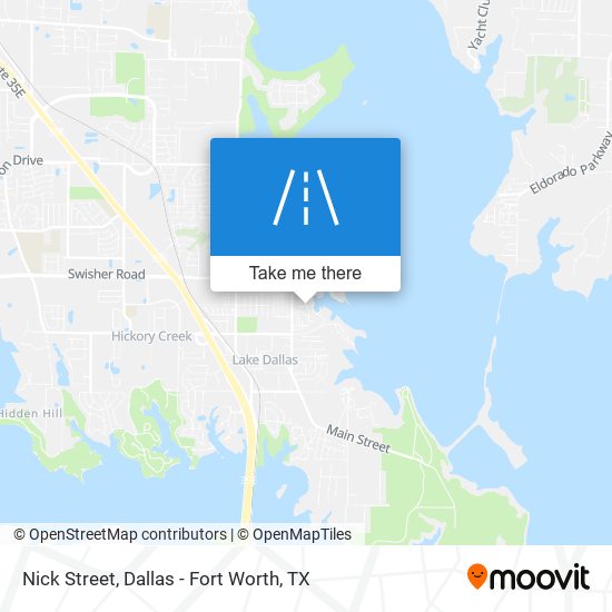Nick Street map