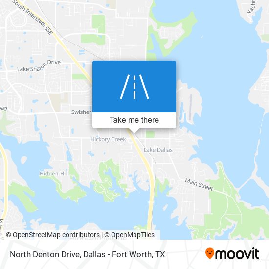 Mapa de North Denton Drive