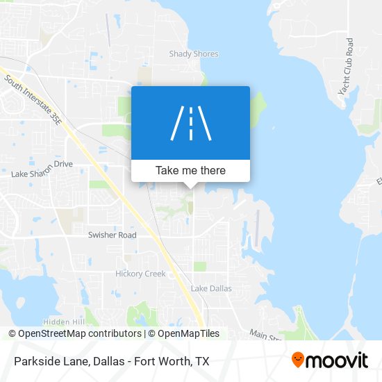 Mapa de Parkside Lane
