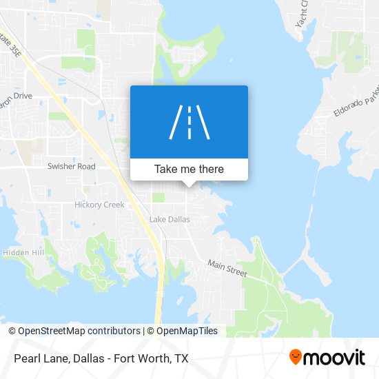 Pearl Lane map
