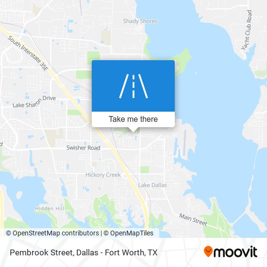 Pembrook Street map