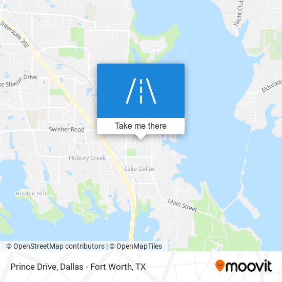 Prince Drive map