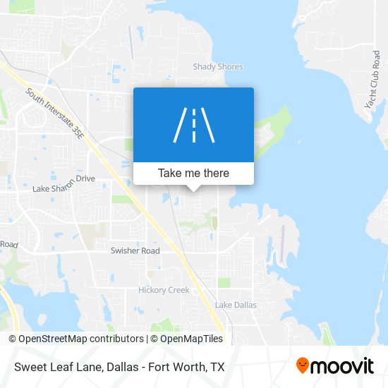 Sweet Leaf Lane map