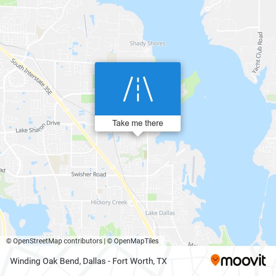 Mapa de Winding Oak Bend