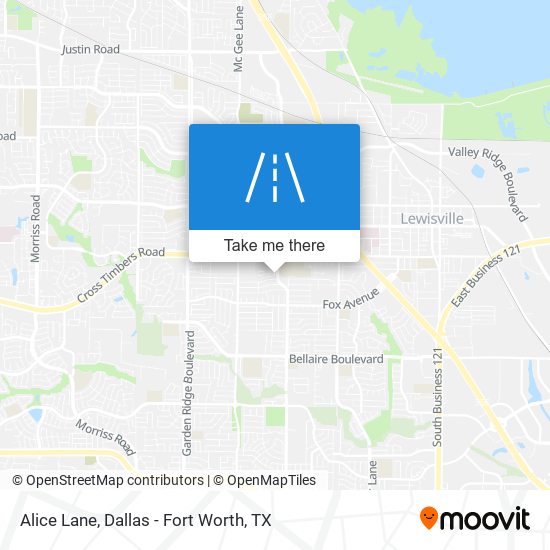Alice Lane map