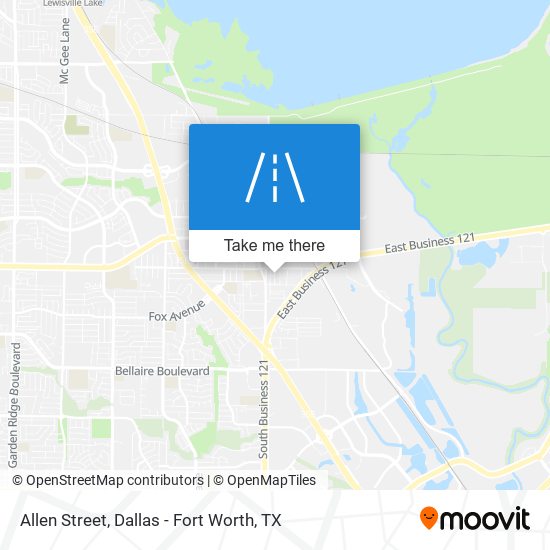Allen Street map