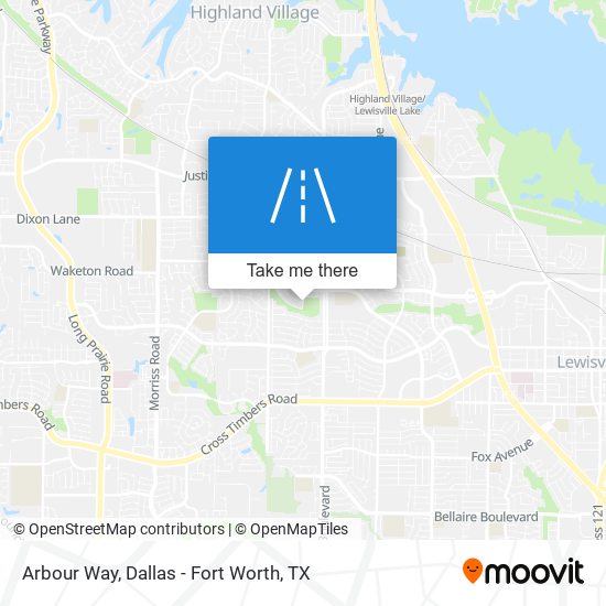 Mapa de Arbour Way