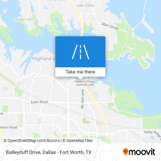 Balleyduff Drive map