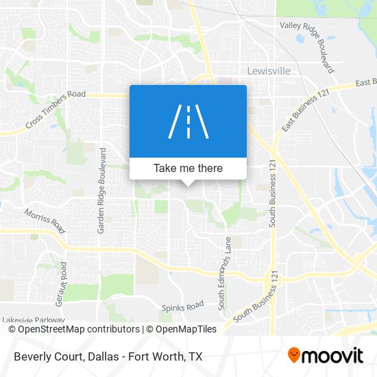 Beverly Court map