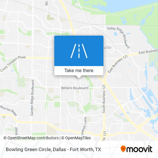 Mapa de Bowling Green Circle
