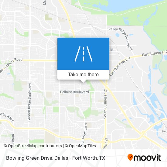 Mapa de Bowling Green Drive