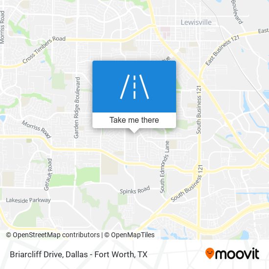 Mapa de Briarcliff Drive
