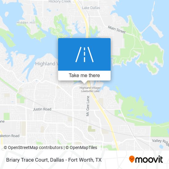 Briary Trace Court map
