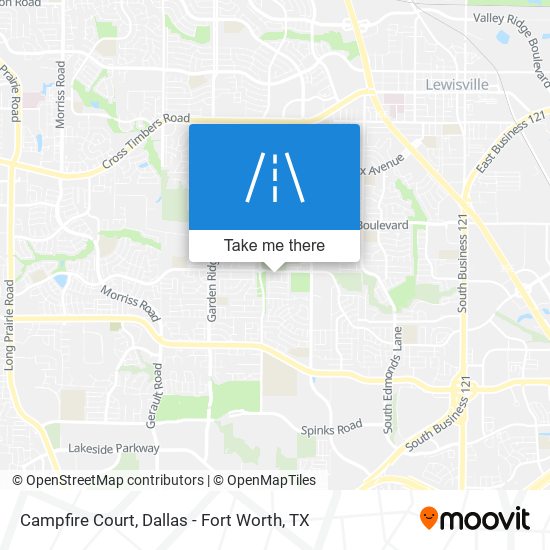 Mapa de Campfire Court