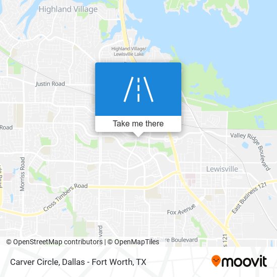 Carver Circle map