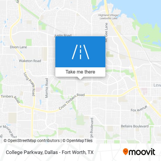 College Parkway map