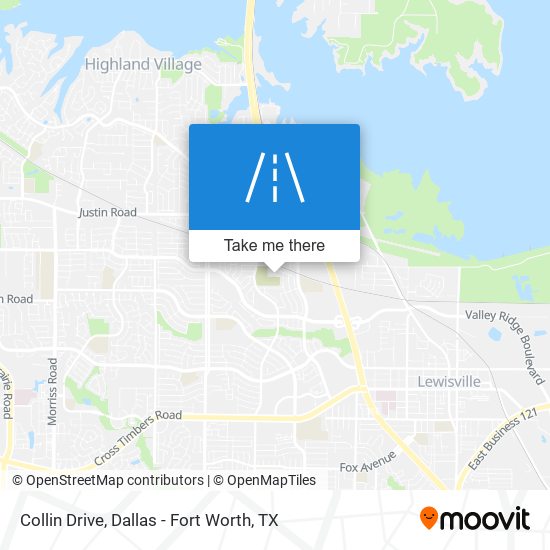 Collin Drive map