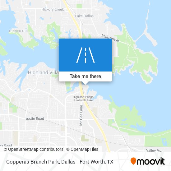 Copperas Branch Park map