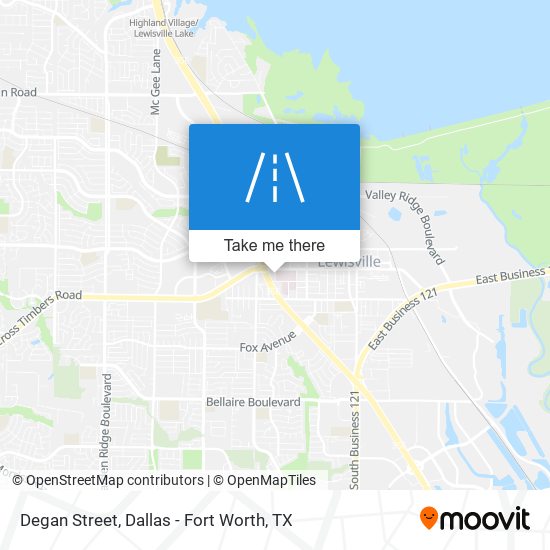 Mapa de Degan Street
