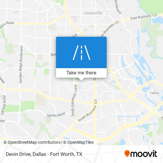 Mapa de Devin Drive
