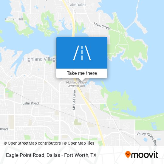 Eagle Point Road map