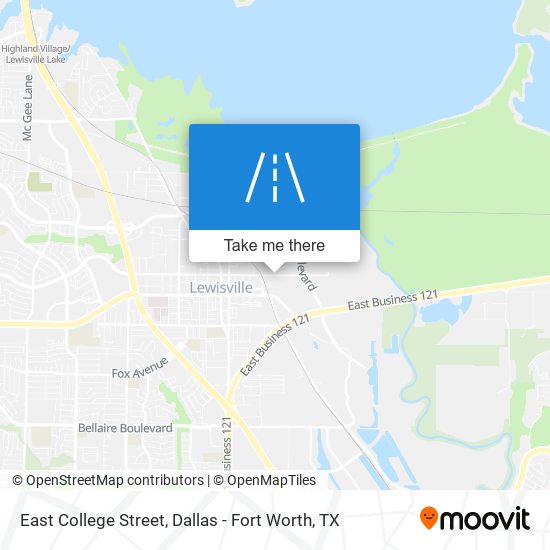 Mapa de East College Street