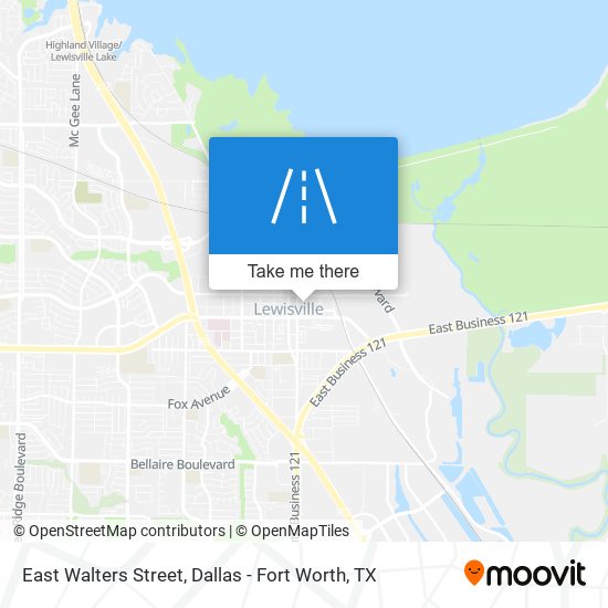 Mapa de East Walters Street