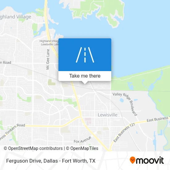 Ferguson Drive map