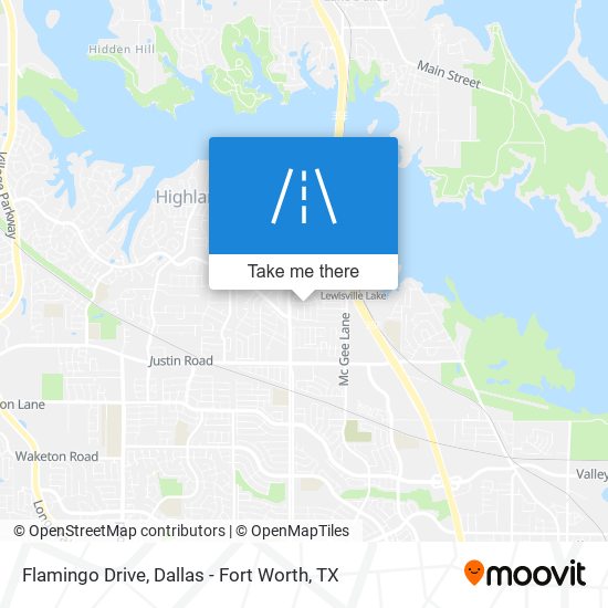 Flamingo Drive map