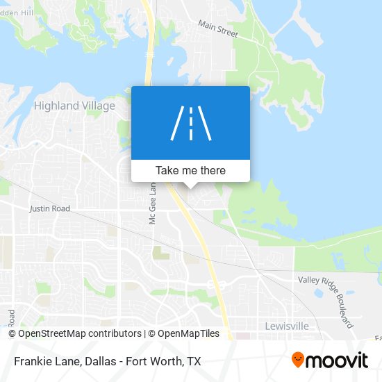 Frankie Lane map
