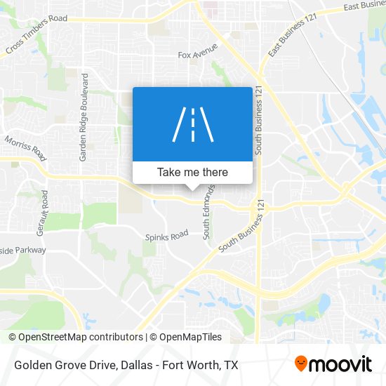 Golden Grove Drive map