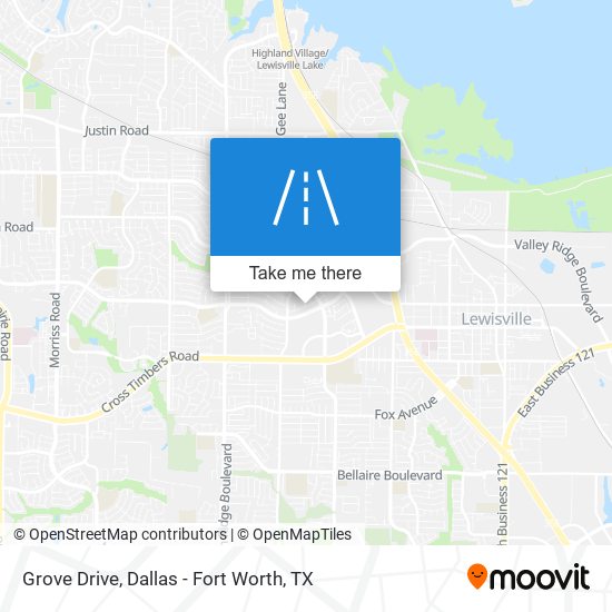 Mapa de Grove Drive